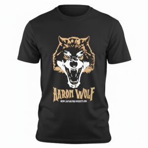 Aaron Wolf New Japan Pro-Wrestling graphic_T-shirt
