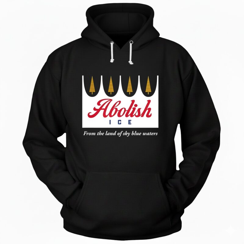 Abolish ICE from the land of sky blue waters_Hoodie