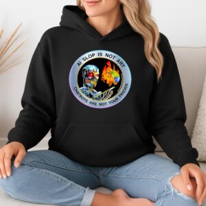 Ai slop is not art chatbots are not your friends_Hoodie