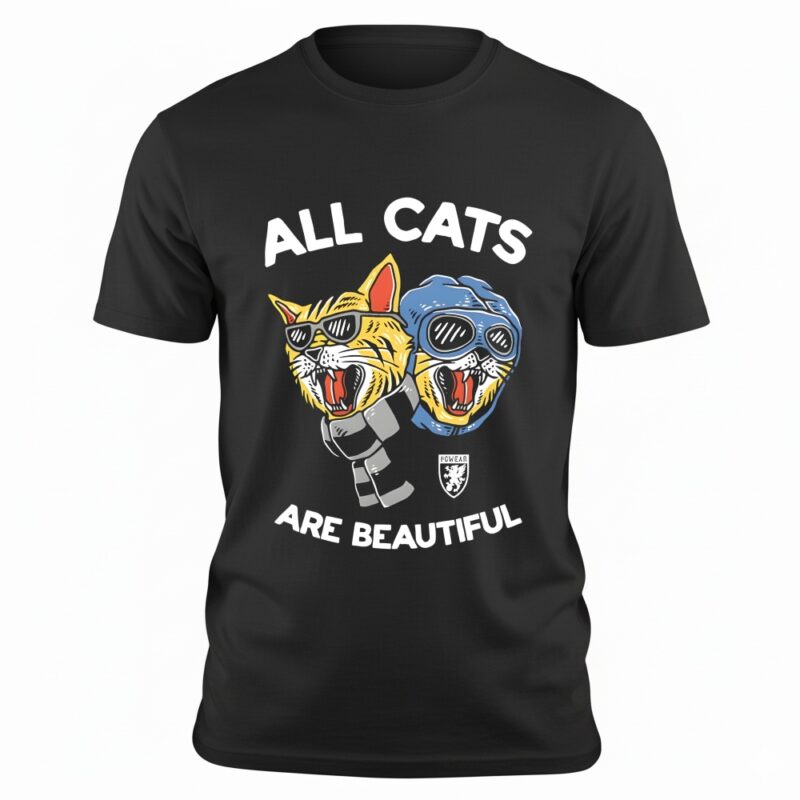 All Cats Pgwear Are Beautiful graphic_T-shirt