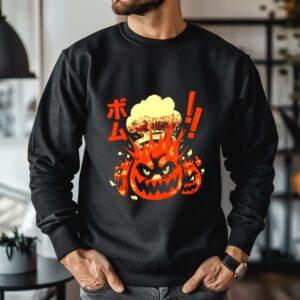 Bomu Bomber classic video game character_Crewneck Sweatshirt