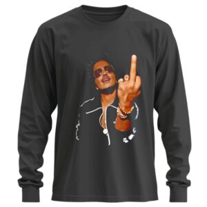 Bruno middle finger 2026 meme_Longsleeve Tee