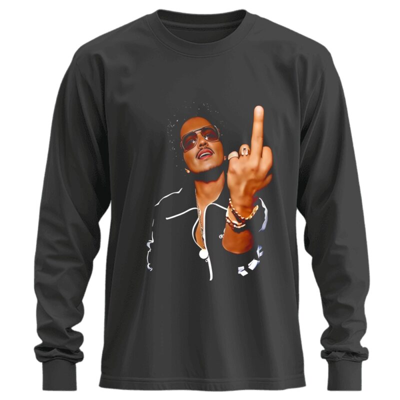 Bruno middle finger 2026 meme_Longsleeve Tee