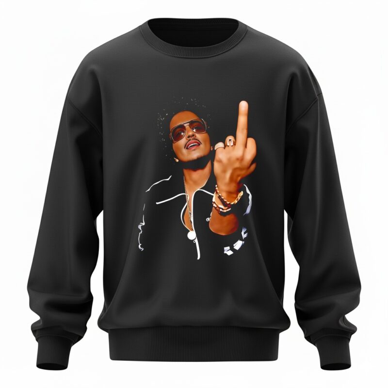 Bruno middle finger 2026 meme_Sweatshirt