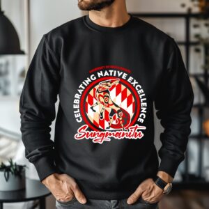 Celebrating Native American Excellence University of South Dakota Sungmanitu_Crewneck Sweatshirt