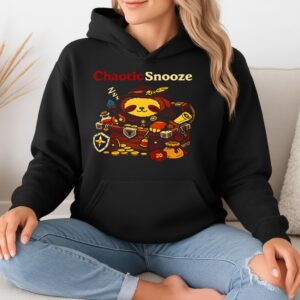 Chaotic Snooze sloth Dungeons and Dragons_Hoodie