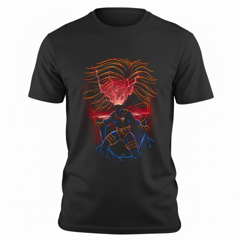 Cyclops X-Men Rage of the optic blast_T-shirt