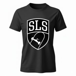 DLS Skateboarding logo_Ladies T-Shirt