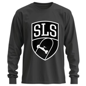 DLS Skateboarding logo_Longsleeve Tee