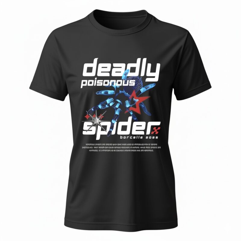 Deadly poisonous spider borcelle 2025_Ladies T-Shirt
