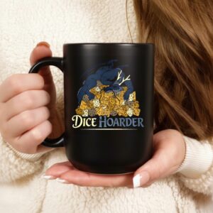 Dice Hoarder dragon Dungeons and Dragons_Ceramic Mug