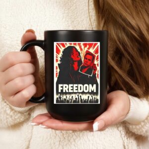 Freedom political posters_Ceramic Mug