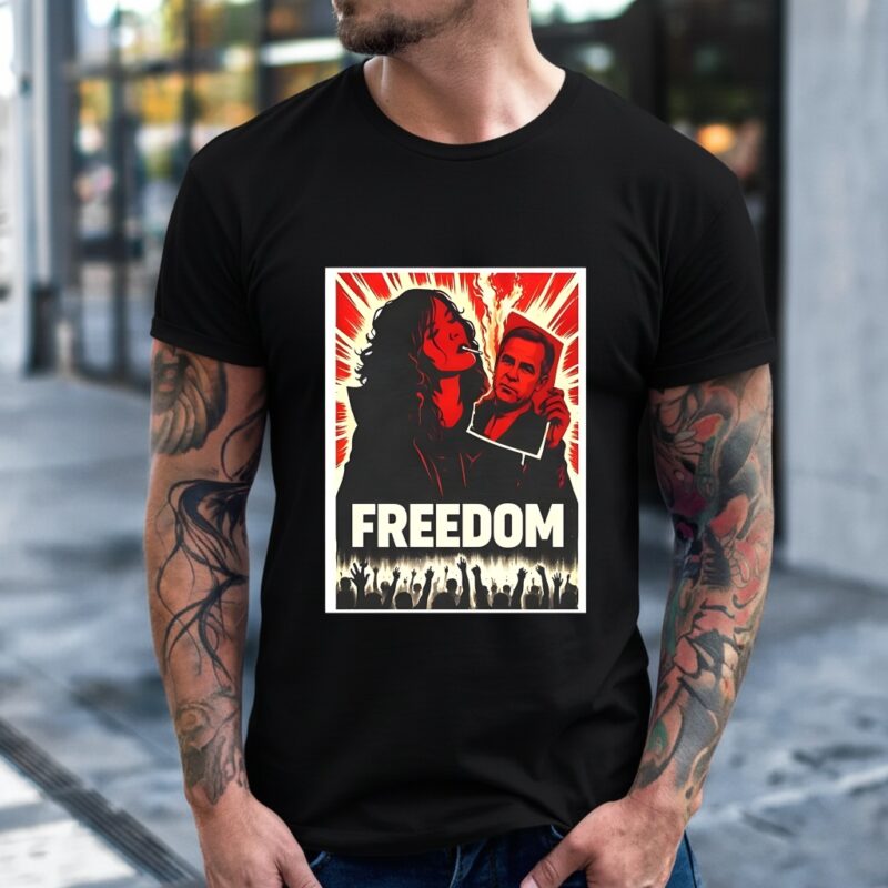 Freedom political posters_T-Shirt