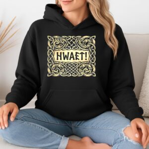 Hwaet ancient poem Beowulf Viking art_Hoodie