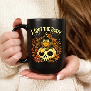 I loot the body frog wizard Dungeons and Dragons_Ceramic Mug