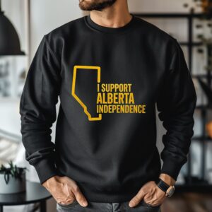 I support Alberta Independence_Crewneck Sweatshirt