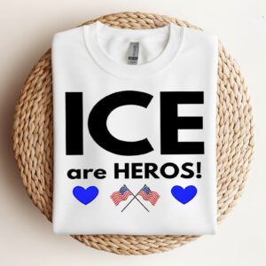 Ice are Heroes_Crewneck Sweatshirt