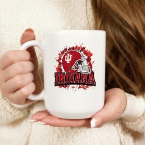 Indiana Hoosiers 2026 Champions helmet_Mug