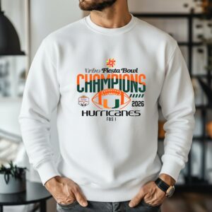 Miami Hurricanes College Football Playoff 2025 Fiesta Bowl Champions_Sweatshirt