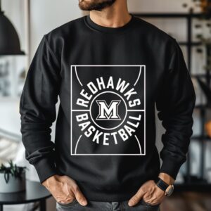 Miami Redhawks Full Court Basketball_Crewneck Sweatshirt