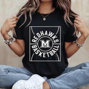 Miami Redhawks Full Court Basketball_Ladies T-Shirt