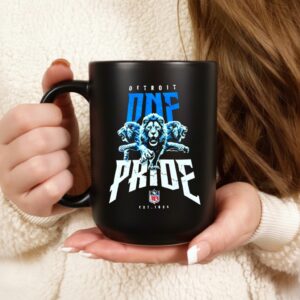 One Pride 313 Detroit Lions_Ceramic Mug