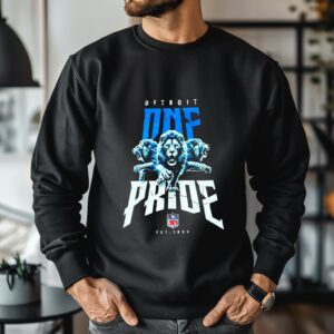 One Pride 313 Detroit Lions_Crewneck Sweatshirt