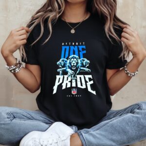 One Pride 313 Detroit Lions_Ladies T-Shirt