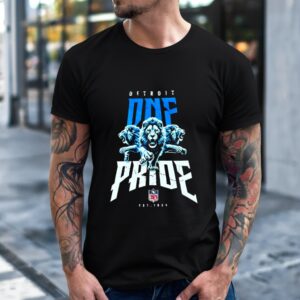 One Pride 313 Detroit Lions_T-Shirt