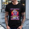 Pigeon Power City Hustle Funny Retro 80s Synthwave_T-Shirt