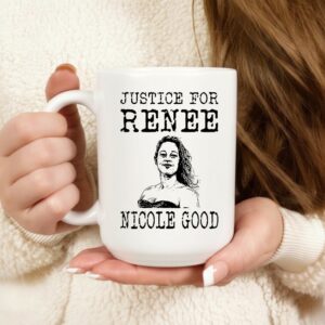 Renee Good justice for renee nicole good portrait sketch_Mug