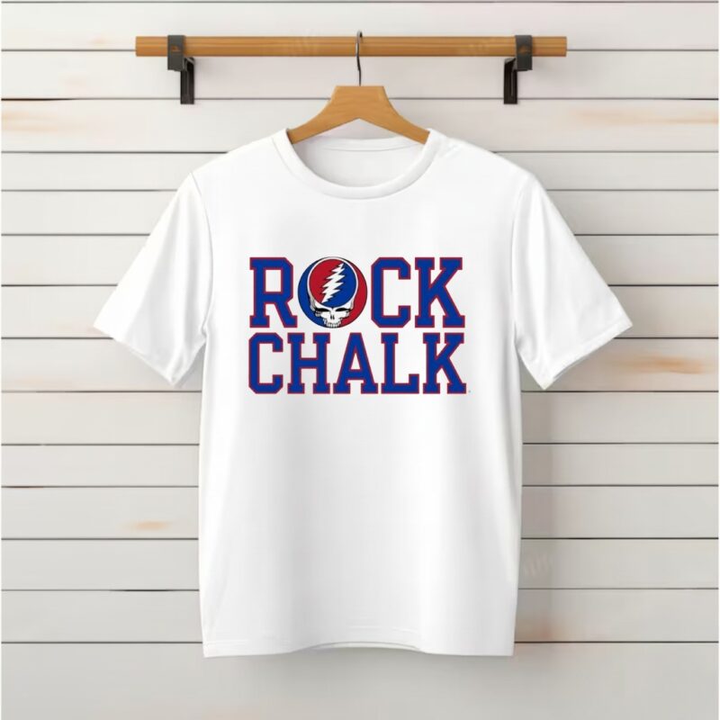 Rock Chalk University of Kansas and the Grateful Dead_Classic T-Shirt