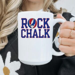 Rock Chalk University of Kansas and the Grateful Dead_Mug