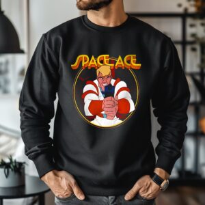 Space Ace classic video game_Crewneck Sweatshirt