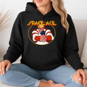 Space Ace classic video game_Hoodie