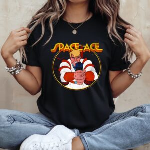 Space Ace classic video game_Ladies T-Shirt