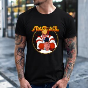 Space Ace classic video game_T-Shirt