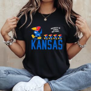 University Of Kansas Jayhawks Next Right_Ladies T-Shirt